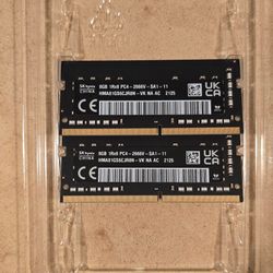 16GB DDR4 SO-DIMM RAM