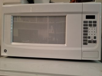 White Microwave