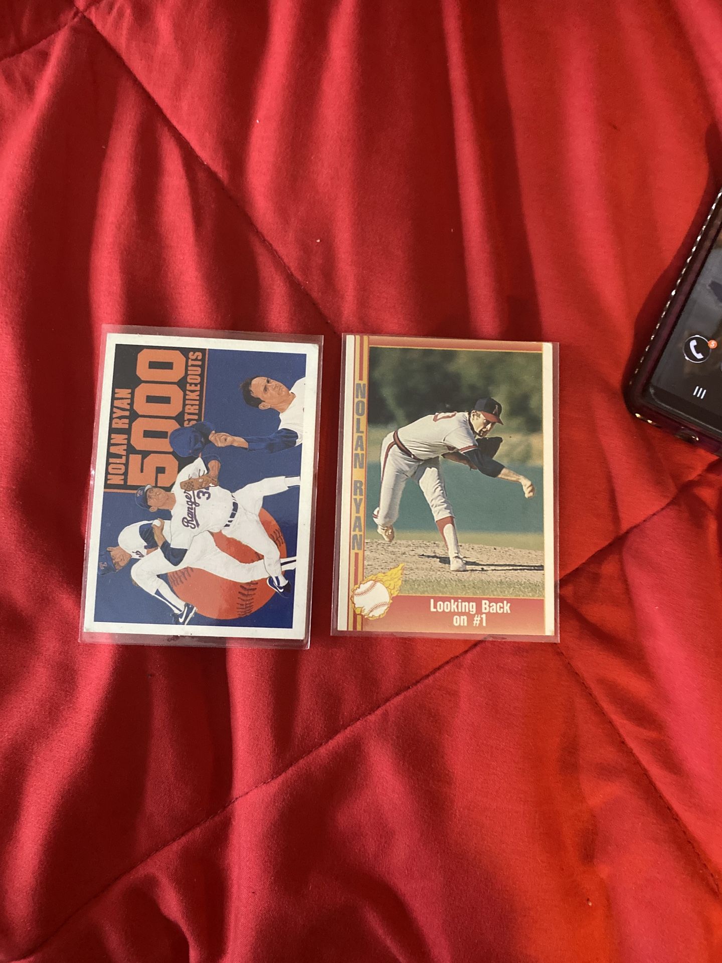 Nolan Ryan’s baseball cards