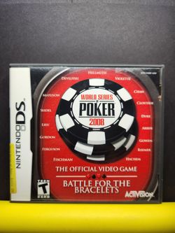 NINTENDO DS WORLD SERIES POKER 2008