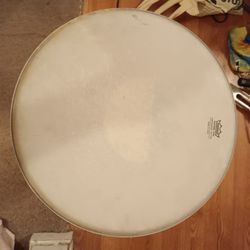 REMO#16"weatherking ambassador white frosted drum head