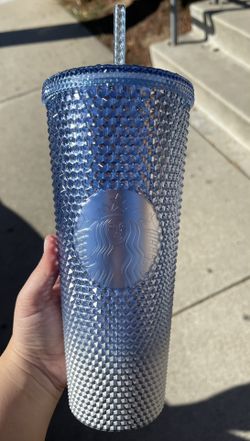 STARBUCKS VENTI CHRISTMAS 2023 BLUE ICICLES STUDDED TUMBLER BNWT