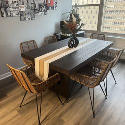 Emmerson® Solid Reclaimed Wood Rectangle Dining Table