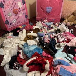 Build A Bear Clothes And Clothes Holder