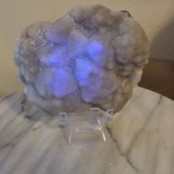 2.2 Lb (1000g) Sugar Fluorite Specimen  Reactive With UV Lights