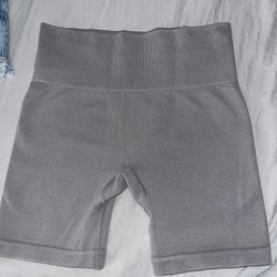 Gray Workout Shorts