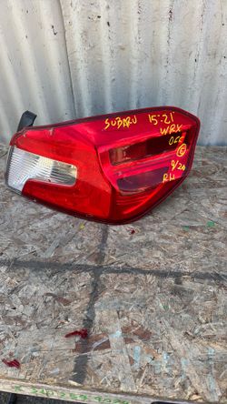 2015-2021 Subaru WRX Halogen Right Side Tail Light Assembly OEM 84201VA020