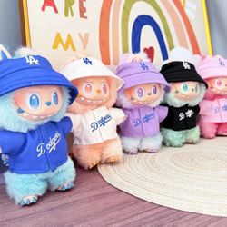 Labubu Clothes And Accessories *Dodgers*