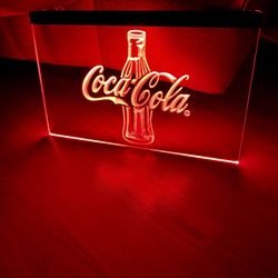COCA COLA LED NEON RED LIGHT SIGN 8x12