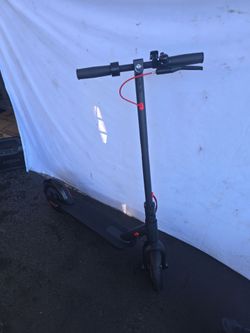 Folding Electric Scooter Black 18 mph 350 w