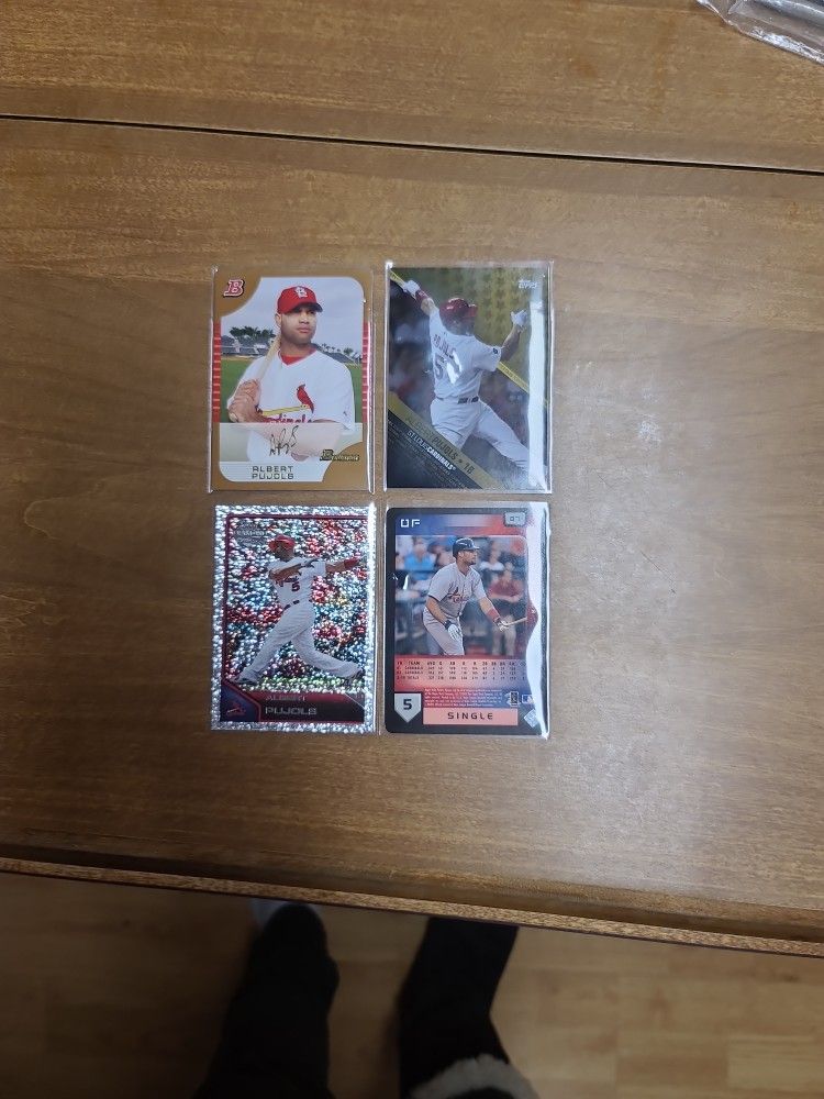 Albert PUJOLS (4 CARDS)