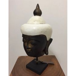 Buddha Head Art Decor (Handmade from Indonesia)