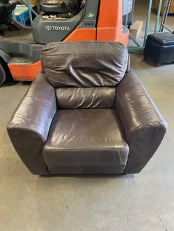 Single Leather Couch