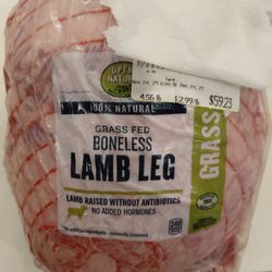 Bonelesa Lamb Leg
