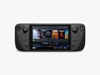 Valve Steam Deck LCD ver. 64gb bundle w/ 128gb SanDisk + JSAUX tv dock