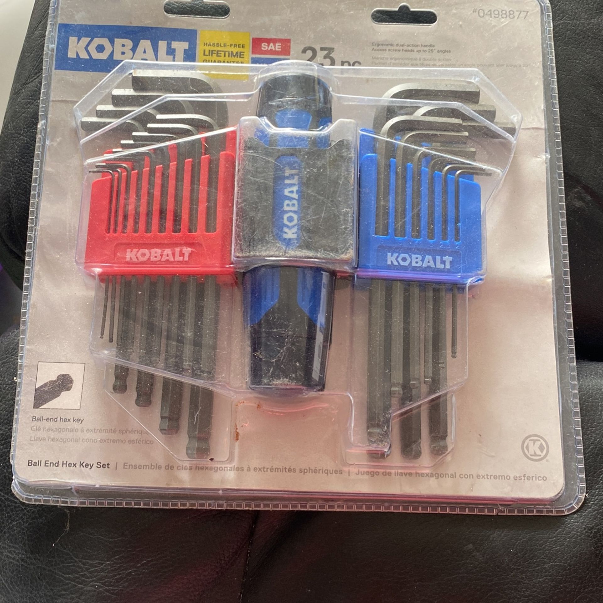 Kobalt 23 PCs Hex Keys Set