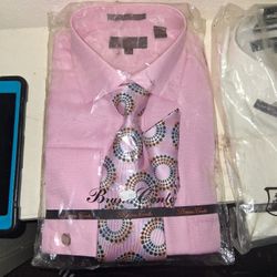 Pink Dress Shirt 161/2 36/37