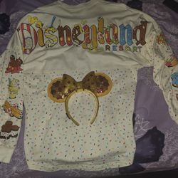 Disneyland Foodie Spirit Jersey w/pizza Mickey Ears