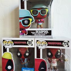 Funko Pop Marvel Deadpool Collection