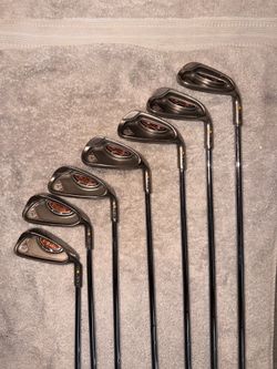 PING G10 Iron Set (5-PW + UW) - Orange Dot - 7 Clubs - Fresh Grips