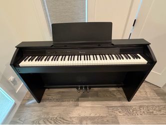 Free Previa electric piano with bench and optional headphones