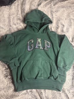 Gap Logo Pullover Hoodie Green