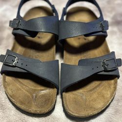 Birkenstock Black Leather Sandals EU 36