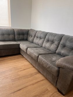 Gray sectional couch FREE DELIVERY!