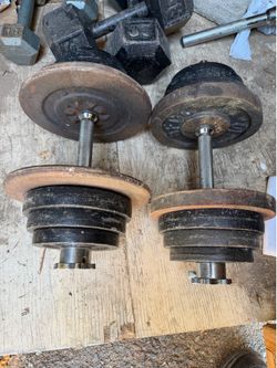 Adjustable Dumbbells set 110lb total