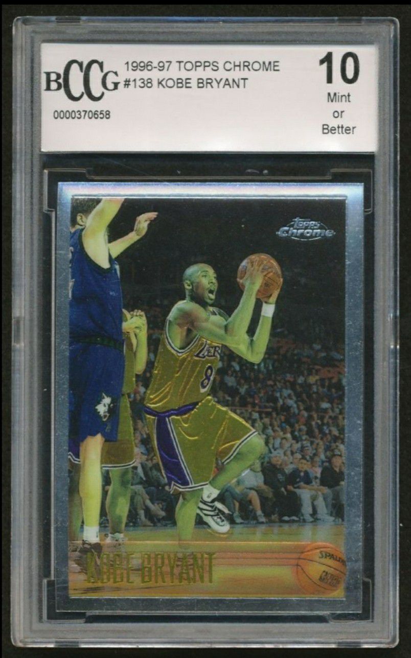 Kobe Bryant Rookie Cards Rare one's (r.i.p)