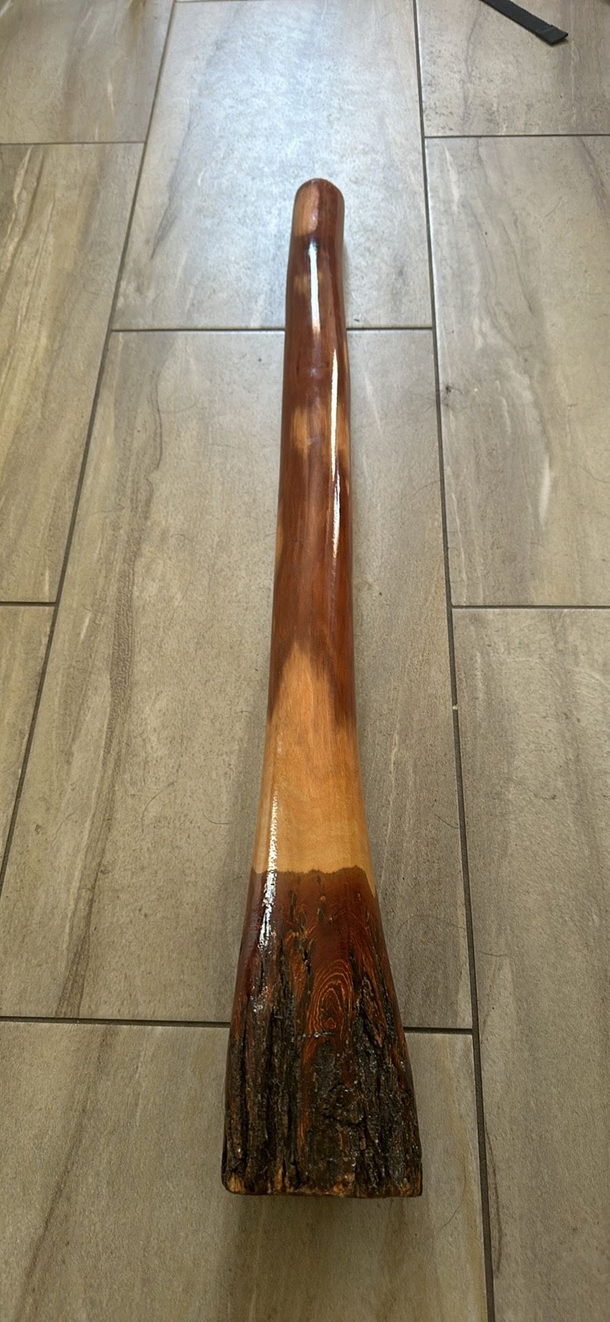Authentic Ironback Australian Termite-Bore Eucalyptus Didgeridoo