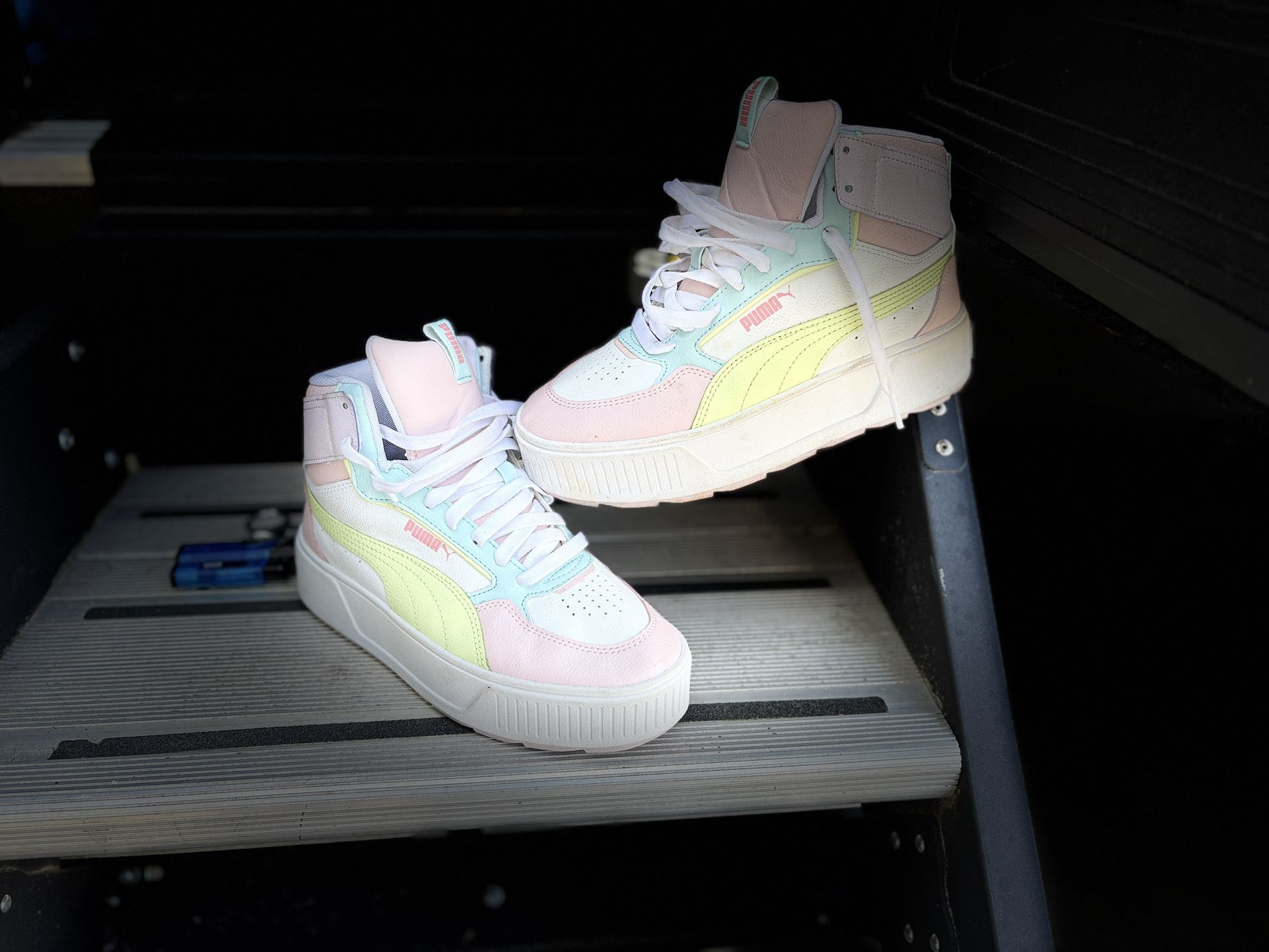 Pastel Puma High tops