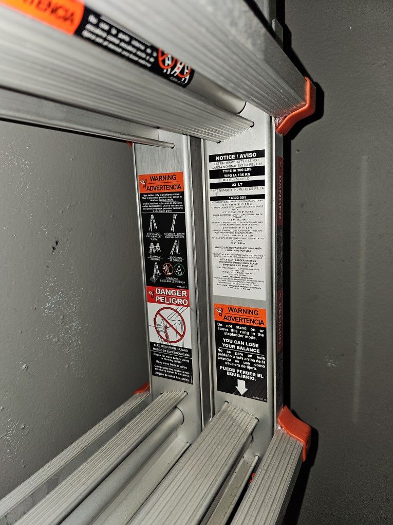 Ladder. Little Giant Brand