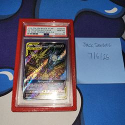 Moltres & Zapdos & Articuno GX Tag Team SM210 PSA 10