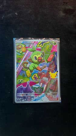 Grookey 052 Pokemon TCG First Partner Illustration Collection Series 2 Promo NM