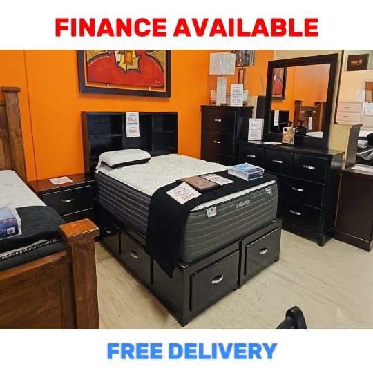 ๐ฅ QUEEN BED DEAL! ๐บ๐ธ OFERTA DE CAMAS! ๐Only $999 โ Add Mattress $99  AND  up Last one/ ULTIMO FINANCE AVAILABLE Delivery available Pickup price