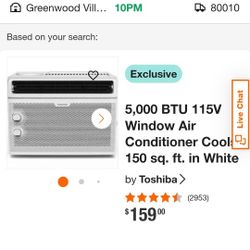Toshiba Window A/C