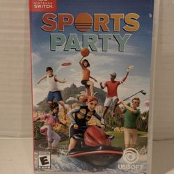 Sports Party Nintendo Switch Game Ubisoft Video Game 2018, excellent condition