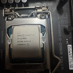 Intel i7-11700KF CPU + LGA1200 Motherboard (Pulled from Prebuilt)