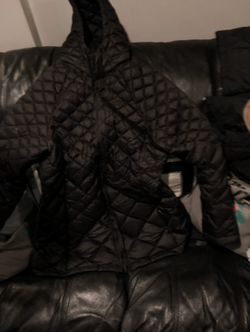 BLACK NORTH FACE JACKET SIZE XL WORN ONCEh