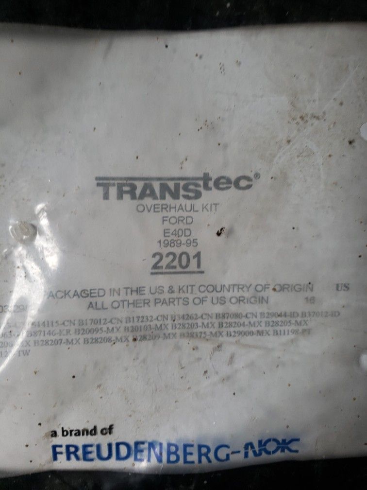 E40D Tranny Over Haul Kit. New
