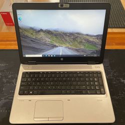 HP PROBOOK 650 G2 15-inch CORE i5-6200u 8GB RAM 256GB SSD WINDOWS 10