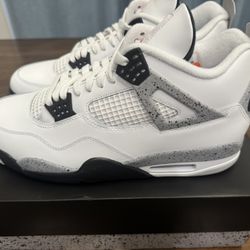 Jordan 4 Retro White Cement (2025) Size 14
