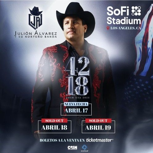 Julion Alvarez Concert Tickets