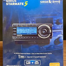 Sirius SDST5V1 Starmate 5 Dock and Play Radio with PowerConnect