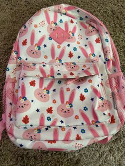 Little girl, backpack good condition