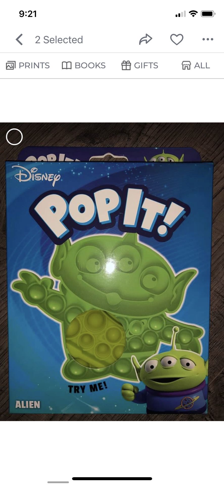 Pop It Fidget Toy Star Wars Or Toy Story