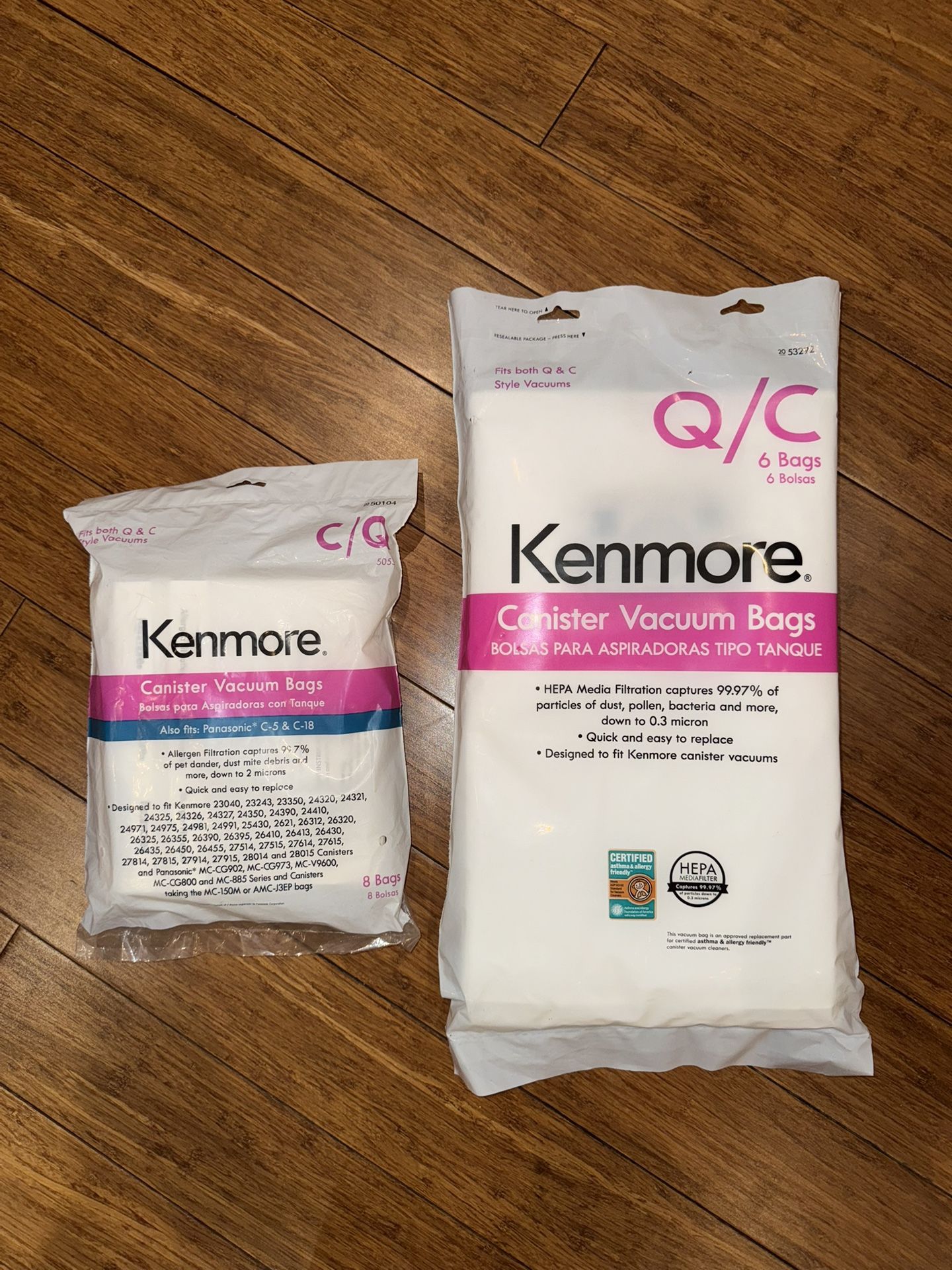 Kenmore Conister Vacuum Bags