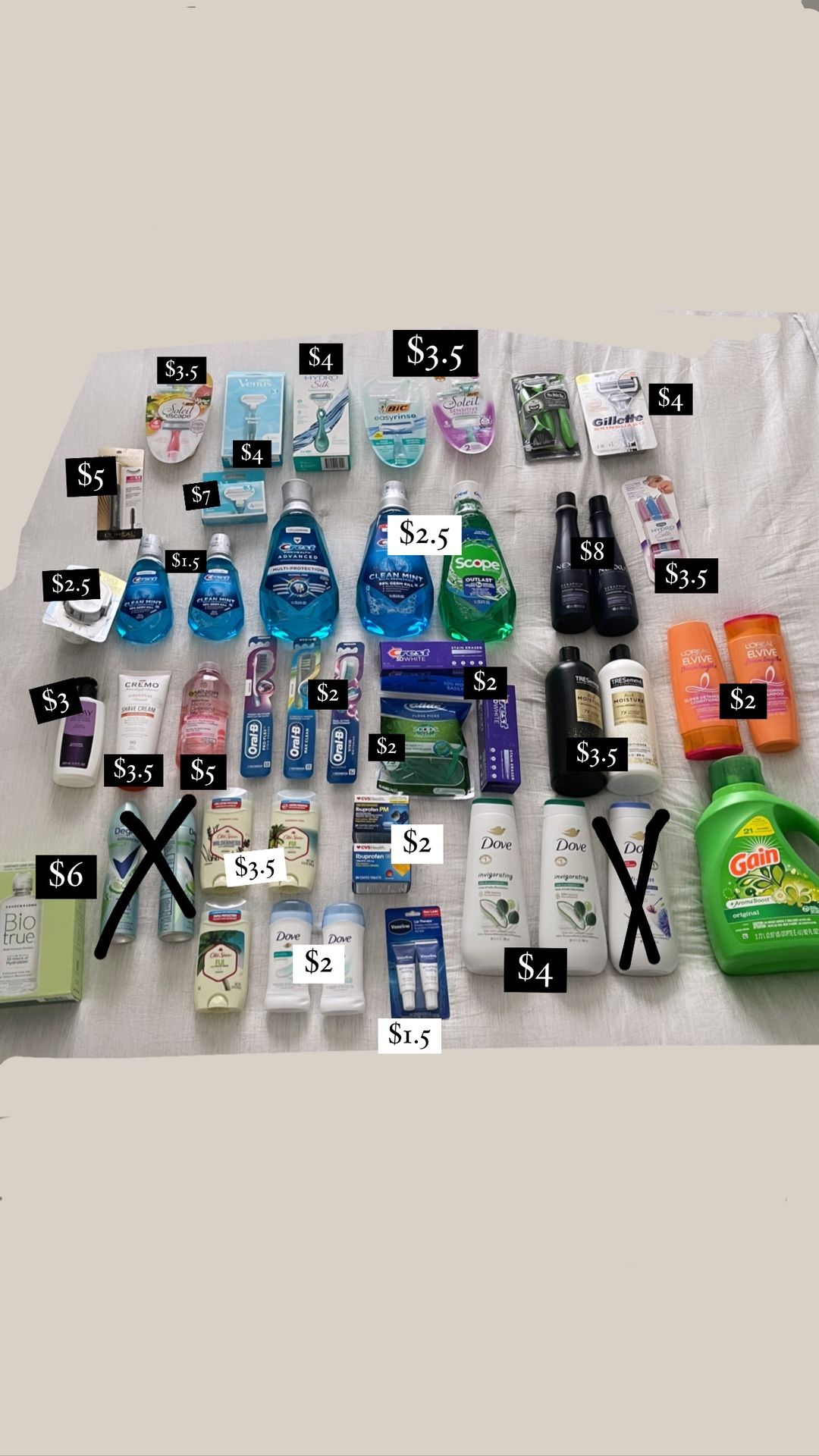 Basic Personal Care And Household Items And Essentials For Over 40 - 50% Off!