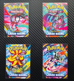 Pokemon Chaos Rising Trainer Tips set of 4 , Read Description